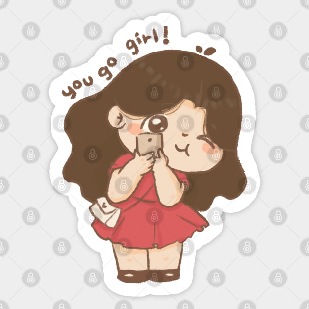 You go girl Sticker by Cosytales